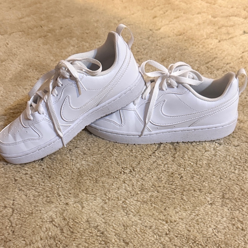 Nike Kids All-White Sneakers